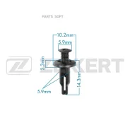 ������ �������� Hyundai Mitsubishi (�����. ���-�� ������ 10 ��) Zekkert BE-2235 BE2235 ����