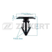 ������ �������� Toyota (�����. ���-�� ������ 10 ��) Zekkert BE-3043 BE3043 ����