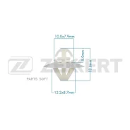 ������ �������� VAG (�����. ���-�� ������ 10 ��) Zekkert BE-3649 BE3649 ����