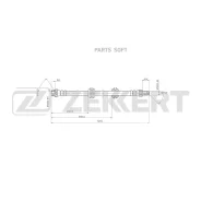 ����� ��������� ������ Land Rover Freelander I II 06- Zekkert BS-9553 BS9553 ����