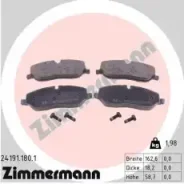 ������� �������� ! �����. 163x59x18 Land RoverDiscovery/RangeRoverSport 4.4/2.7TD 04 Zimmermann 24191.180.1 241911801 ����