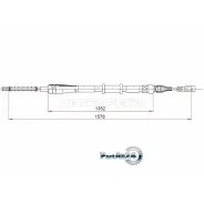 ���� ������� ������� Audi 80 91-95 (������=�����) SAT ST-52-0092, �����/������ ST520092 ����