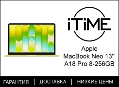 Apple MacBook Neo. 13", ��� 8 ��, ���� 256���, WiFi: 1, Bluetooth: 1, ����������� �� 16��. ����
