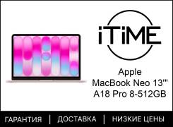 Apple MacBook Neo. 13", ��� 8 ��, ���� 512���, WiFi: 1, Bluetooth: 1, ����������� �� 16��. ����