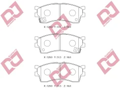 ������� ��������� �������� ��������/D11126; �GDB3206/Djparts-BP1108 BP1108 ����