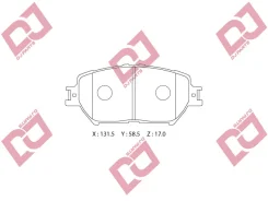 ������� ��������� �������� ��������/AN-671K; �PF-1479; �D2222; �GDB3314/Djparts-BP1137 BP1137 ����