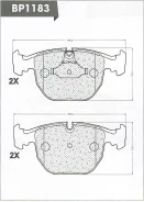 ������� ��������� �������� ��������/GDB1118/Djparts-BP118�3 BP1183 ����