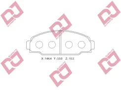 ������� ��������� �������� ��������/AN-406WK; �PF-1351; �D2117M; �GDB7049/Djparts-BP1577 BP1577 ����