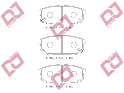 ������� ��������� �������� ������/GDB3344/Djparts-BP1593 BP1593 ����