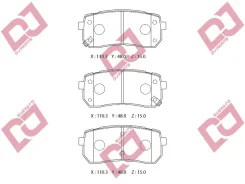 ������� ��������� �������� ������/GDB3449/Djparts-BP1596 BP1596 ����
