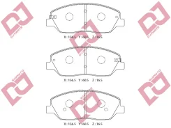 ������� ��������� �������� ��������/D11198M; �GDB3418/Djparts-BP1618 BP1618 ����