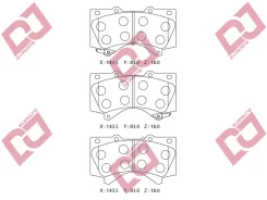 ������� ��������� �������� ��������/AN-755WK; �PF-1541; �D2278M/Djparts-BP1646 BP1646 ����