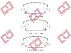 ������� ��������� �������� ��������/D5147M; �GDB3407/Djparts-BP1768 BP1768 ����