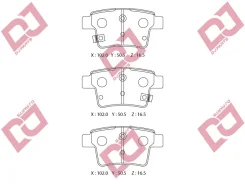 ������� ��������� �������� ������/GDB1665/Djparts-BP1823 BP1823 ����