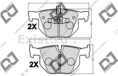 ������� ��������� �������� ������/GDB1560/Djparts-BP2121 BP2121 ����