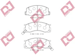 ������� ��������� �������� ��������/AN-379WK; �PF-1273; �D2106; �GDB1195/Djparts-BP1144 BP1144 ����