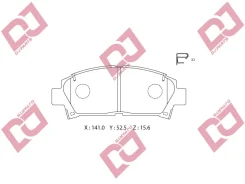 ������� ��������� �������� ��������/AN-374K; �PF-1267; �D2108; �GDB1145/Djparts-BP1573 BP1573 ����