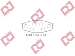 ������� ��������� �������� ��������/AN-390K; �PF-2132B; �D1073; �GDB251/Djparts-BP1093 BP1093 ����