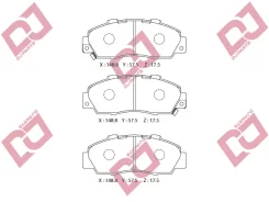 ������� ��������� �������� ��������/AN-358WK; �PF-8254; �D5060M; �GDB1062/Djparts-BP1205 BP1205 ����