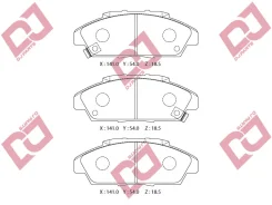 ������� ��������� �������� ��������/AN-308WK; �PF-8223; �D5053M; �GDB996/Djparts-BP1219 BP1219 ����