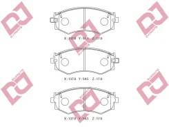 ������� ��������� �������� ��������/AN-262WK; �PF-2176; �D1105M; �GDB1008/Djparts-BP1201 BP1201 ����