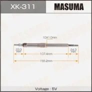 ����� ����������� Masuma A-609 /D27DT (1/10/80) XK-311 XK311 ����