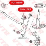 ������ ������������� ��������� ������ toyota avensis 1.6-2.0/2.0d/2.2d TO1418RP ����