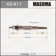 ����� ����������� Masuma (HA), ���. XZ-411 XZ411 ����