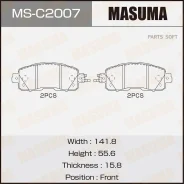 ������� ��������� Nissan Teana ����. Masuma MSC2007 MSC2007 ����