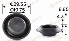 �������� �����������. D=18,8MM ������. �������: AS-304 Clipsart AS304 ����