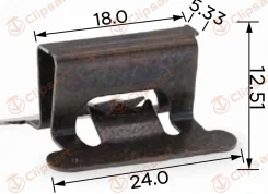 ��������� �������� �����. ��� ��������� ������� Toyota � Lexus: 90183-03001. �������: AS-323 Clipsart AS323 ����