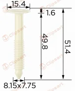 ������ ��� GM 22527720 ���������� ����������� ������. �������: AS-479 Clipsart AS479 ����