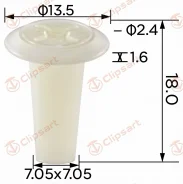 ������ 96706-H9400 ������ 7.0X7.0-18 �/������� D2,3 �����. �������: AS-486 Clipsart AS486 ����