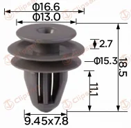 ������-��������. �������, ������. �������: AS-625 91560-SP0-003 Clipsart AS625 ����