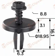������-�������� �������� ������ ��� Ford N802737-S. �������: AS-894 Clipsart AS894 ����