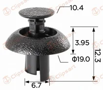 ������-�������� 6.7MM (�������, ������, ������ ��������� ). �������: AS-899 90467-07211 Clipsart AS899 ����