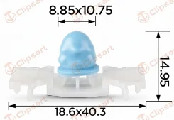 ������-�������� �������� �����, �����. �������: AS-909 1H0853585A Clipsart AS909 ����