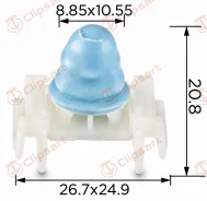 ������-�������� ��������, ����� VW Passat B5 3B. �������: AS-916 3B0853576 Clipsart AS916 ����