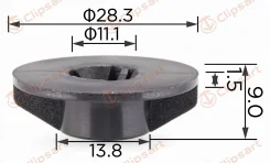 ������ ����� ��� ������ ��������� Toyota 51Z1610006,5742326010. �������: AS-1001 Clipsart AS1001 ����