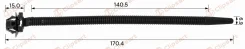 ����� ��. � ������� L=185X7.1MM �������: AS-1050 82678-A9006 Clipsart AS1050 ����