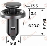 ������-�������� ��������, ������. �������: AS-1119 91505-s9a-003 Clipsart AS1119 ����