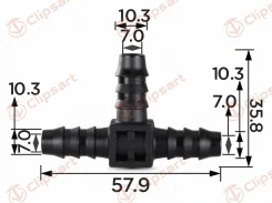 ����������� ������ t-�������� 10.3-10.3-10.3mm. �������������. �������: AS-1161 Clipsart AS1161 ����