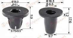������-�������� Toyota 4133J10-0032. �������: AS-1346 Clipsart AS1346 ����