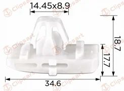 ������-�������� ��������, �����. �������: AS-1443 75328-SM4-G01 Clipsart AS1443 ����