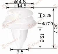 ������-�������� �������, �����. �������: AS-1481 51411973500 Clipsart AS1481 ����