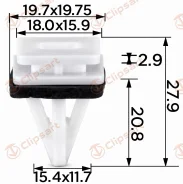������-�������� ��������, �����. �������: AS-1524 91513-S7S-003 Clipsart AS1524 ����