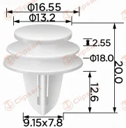 ������-�������� ������� ������������. �������: AS-1705 01553-30001 Clipsart AS1705 ����