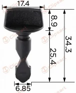 ����� ����������� ��������� ������� (��� ����� H2027 (6Q0807180) + ��������� AS-3062 (6N0129355. �������: AS-1846 6Q0807643 Clipsart AS1846 ����