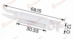 ������ ��� ������� �������� ������ ��� Peugeot 308 407. �������: AS-3323 Clipsart AS3323 ����