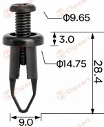 ������ BYD 1022000600 BYDQ831S09. �������: AS-3864 Clipsart AS3864 ����